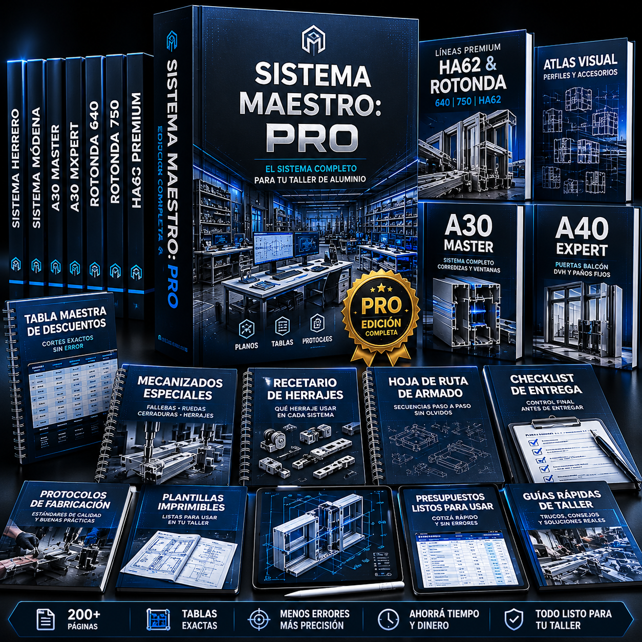 Pack Total Sistema Maestro Pro + Fichas + A30