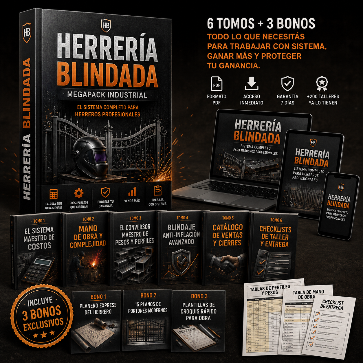 Mega Pack Herrería Blindada + Dibujario