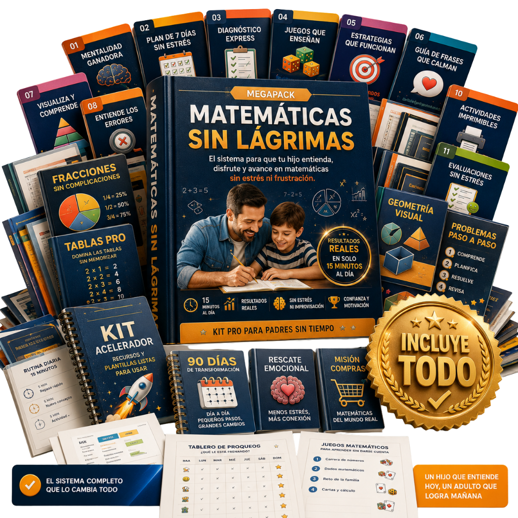[RECOMENDADO] Sistema EXPERTO: Matemáticas Sin Lágrimas + Kit Acelerador
